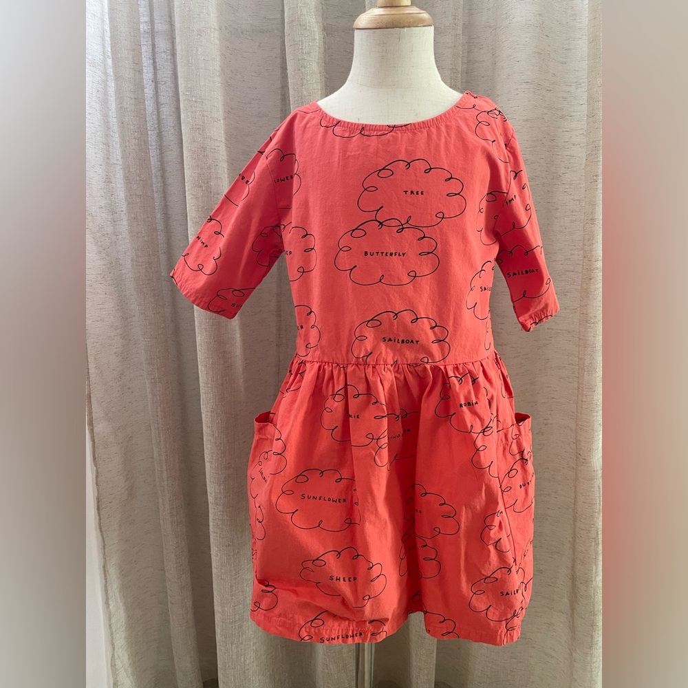 BOBO CHOSES
Kids Cloud Print Dress - Red